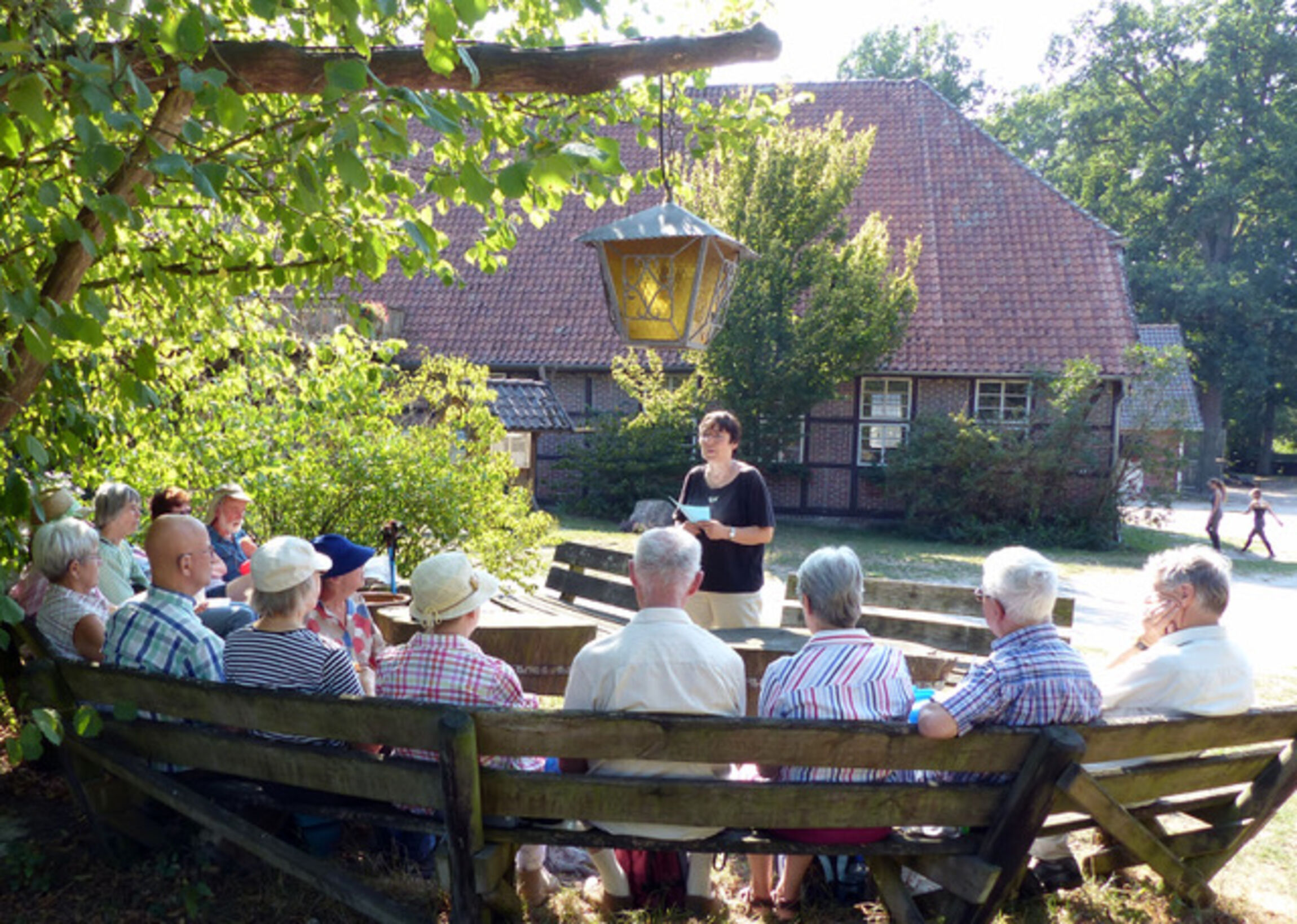 Rast mit Rucksackverpflegung