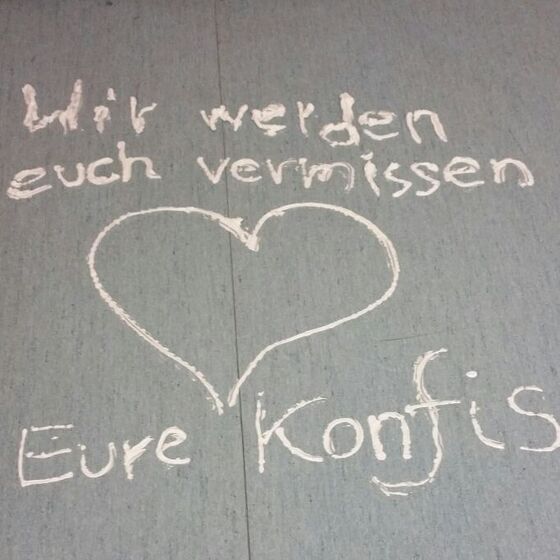 KUF16 Meetzen Nachricht Konfis