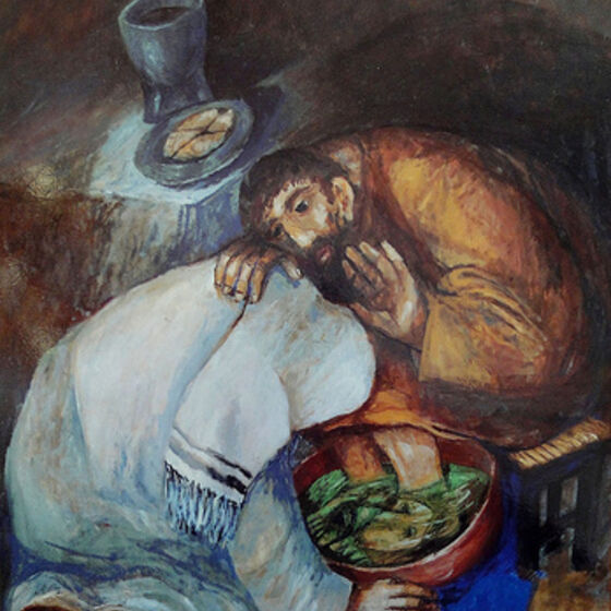 Sieger Koeder_Fusswaschung