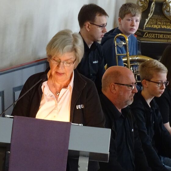 Lesung durch Ursula Hoppe