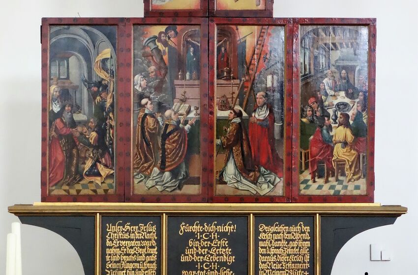 Ihlower Altar geschlossen