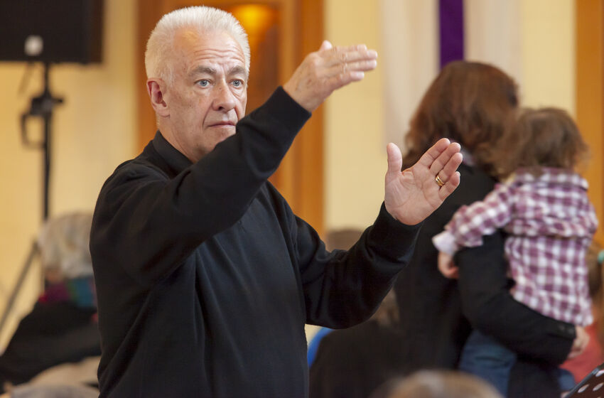 Gerd Kruse dirigiert