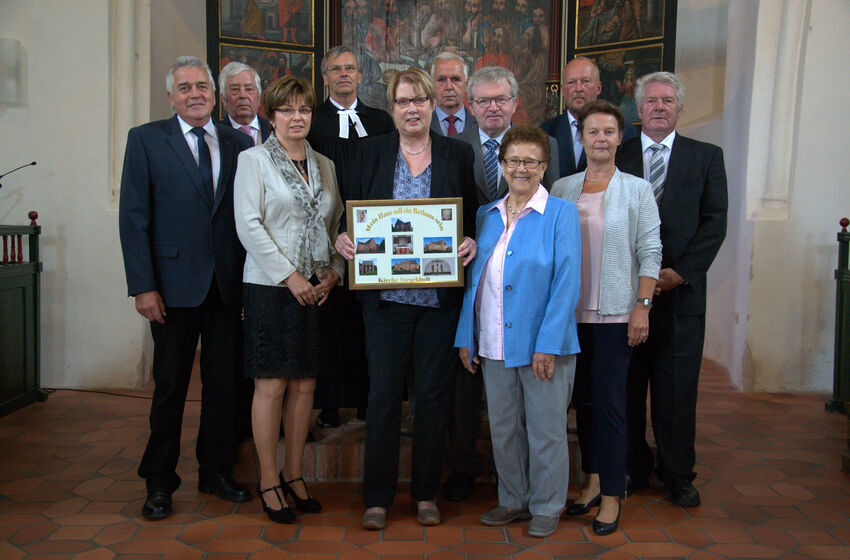 alter und neuer Kirchenvorstand 2018