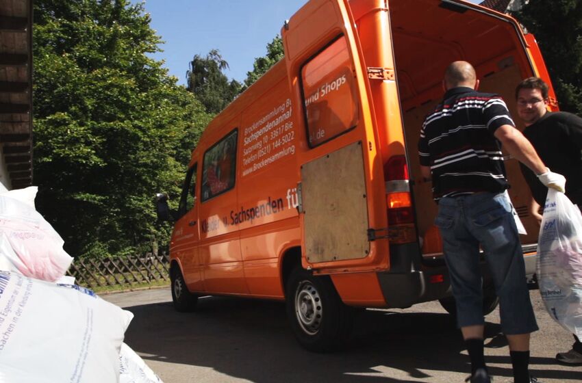 Bulli der Brockensammlung Bethel