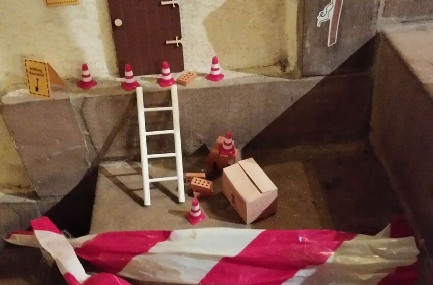 Wichtelbaustelle in der Kirche Visselhövede